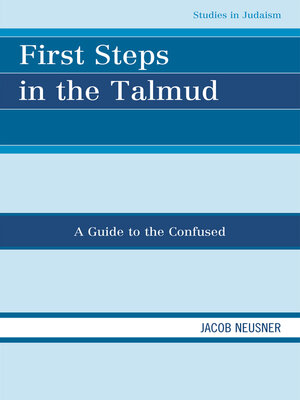 cover image of First Steps in the Talmud